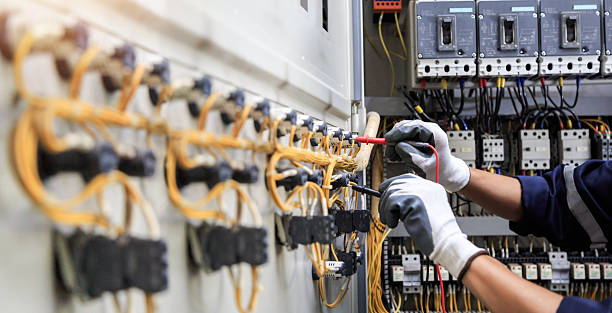 Professional Electrician technician working in Wilton Center, CT